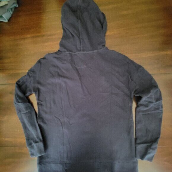 GAP Hoodie Women's Size XS Navy Blue Hooded Sweatshirt Pullover - Picture 5 of 6